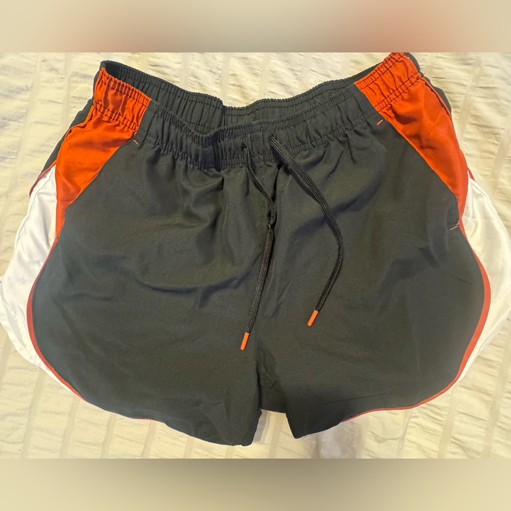 BCG Women's Black and Red Athletic Shorts
